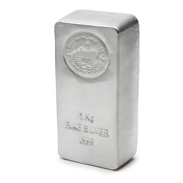 1 Kilo S.S. Tilawa Shipwreck Silver Bar (New) - Image 4