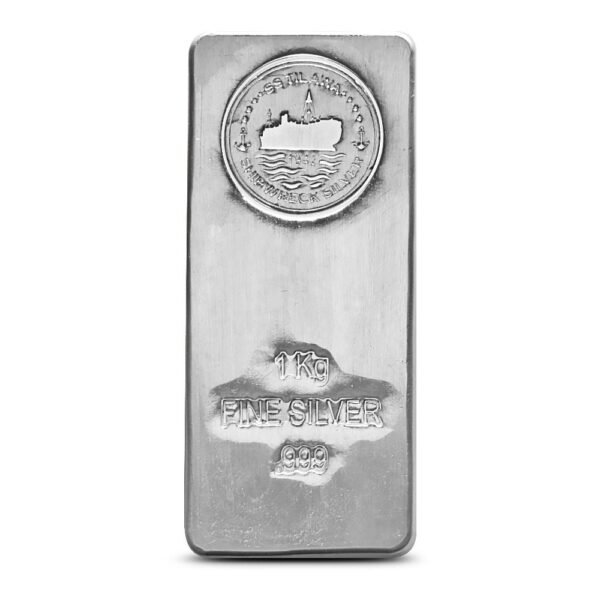 1 Kilo S.S. Tilawa Shipwreck Silver Bar (New) - Image 2