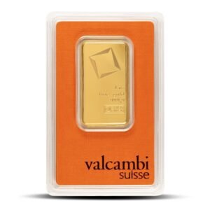 Buy 1 oz Valcambi Gold Bar (New w/ Assay)