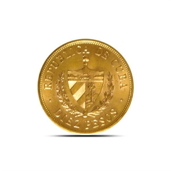 10 Peso Cuba Gold Coins For Sale (Mixed Types, Random Year, Varied Condition)