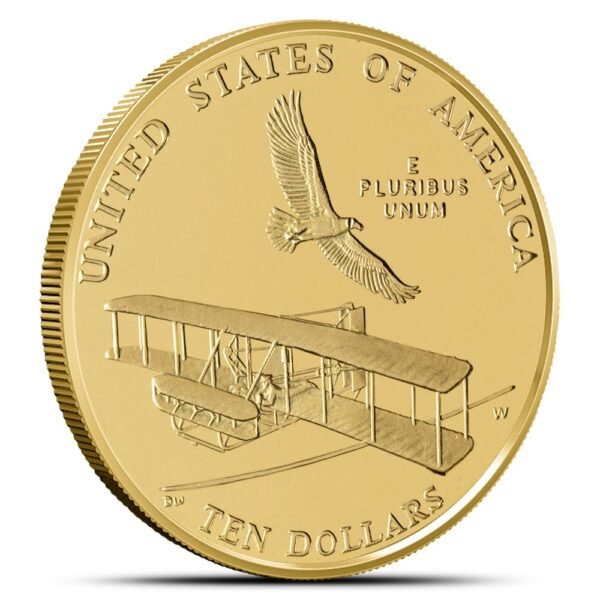 $10 US Mint Commemorative Gold Coin (Random Year, Varied Condition) - Image 2