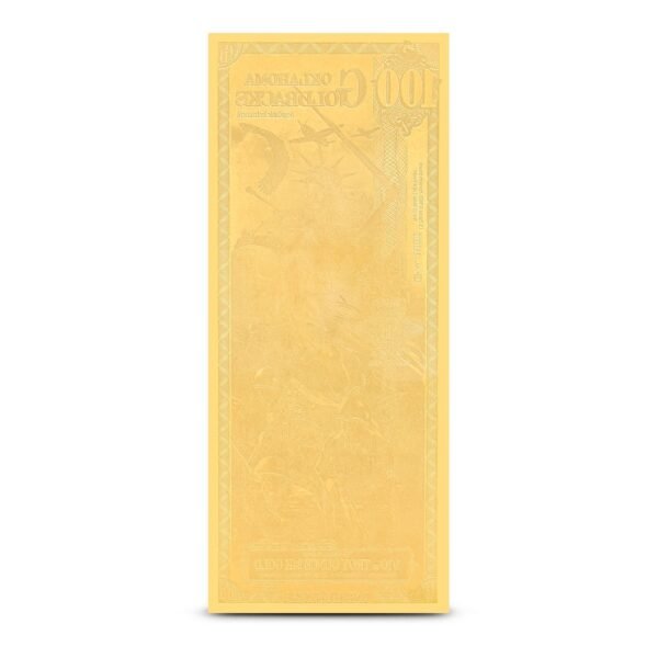 Buy 100 Oklahoma Goldback Gold Note (New) - Image 2