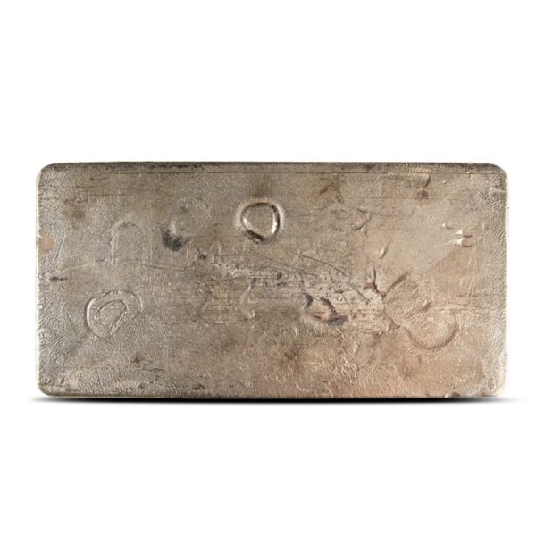 100 oz Engelhard Hand Poured Silver Bar - Image 2