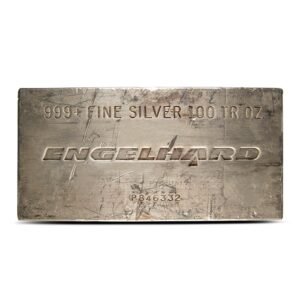 Buy 100 oz Engelhard Silver Bar (Triangle Design)