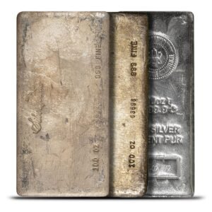 Buy 100 oz Vintage Silver Bars (Varied Condition, Any Mint)