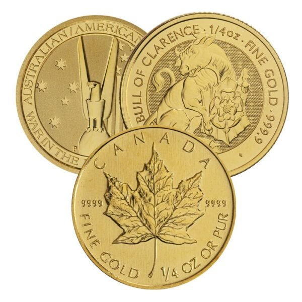 Buy 1/4 oz Gold Coins (Random Year, Varied Condition, Any Mint)