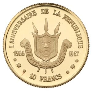 Buy 1967 Burundi Proof Gold Coin Set Boxed