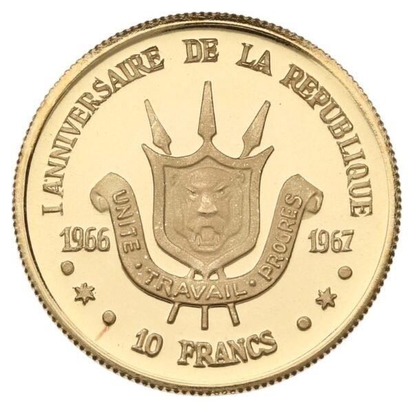 Buy 1967 Burundi Proof Gold Coin Set Boxed - Image 2