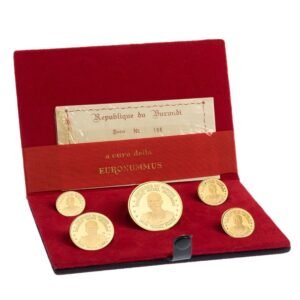 Buy 1967 Burundi Proof Gold Coin Set Boxed