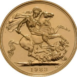 1983 Proof Gold Sovereign 3 Coin Set Boxed