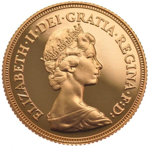 1984 Proof Gold Sovereign 3 Coin Set Large Boxed - Image 2