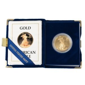 1990 1 oz Proof American Eagle Gold Coin MCMXC Boxed