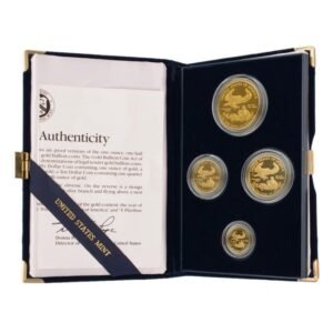 Buy 1991 Proof Gold Eagle 4 Coin Set Boxed