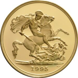 1995 Proof Gold Sovereign 4 Coin Set Boxed