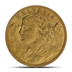 20 Francs Swiss Helvetia Gold Coin (Circulated)