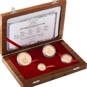 2000 Proof Krugerrand Gold Coin Prestige 4 Coin Set Boxed