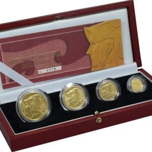 2003 Proof Gold Britannia 4 Coin Set Boxed