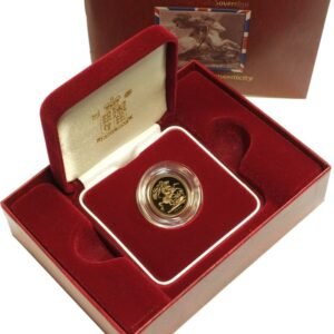 Buy 2004 Proof Gold Half Sovereign Boxed