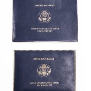 2007 Gold Eagle Uncirculated 4 Coin Set Boxed