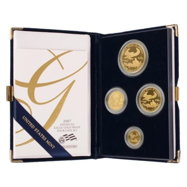 Buy 2007 Proof Gold Eagle 4 Coin Set Boxed