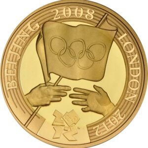 2008 Proof £2 Gold 2 Coin Set Centenary and Handover Boxed