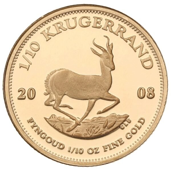 2008 Proof Krugerrand Gold Coin 4 Coin Set Boxed - Image 3