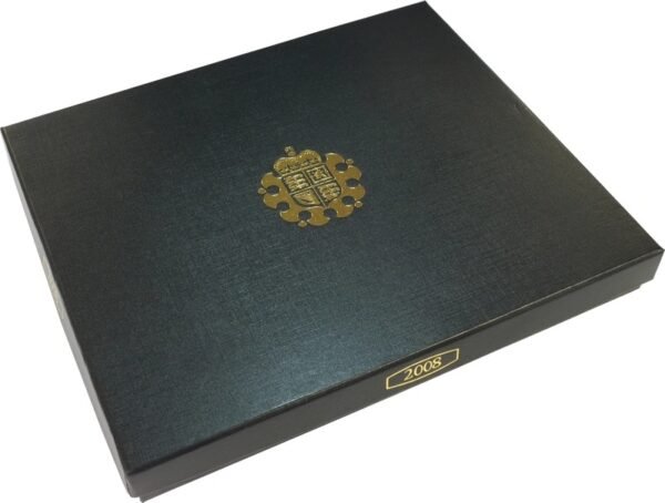 2008 UK Coinage Royal Shield of Arms Gold Proof Collection Boxed - Image 2