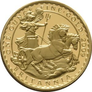 2009 Proof Gold Britannia 4 Coin Set Boxed