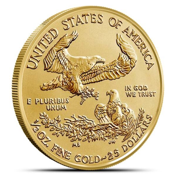 2010 1/2 oz American Gold Eagle Coin - Image 2