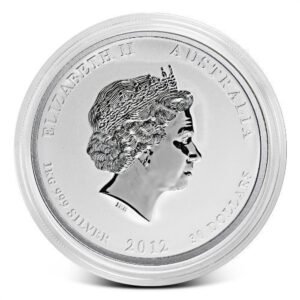 2012 1 Kilo Australian Lunar Dragon Silver Coin