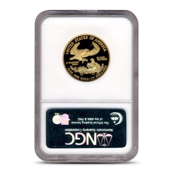 2012-W 1/2 oz Proof American Gold Eagle Coin NGC PF70 UCAM - Image 2