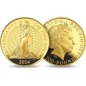 2014 Proof Gold Britannia 6 Coin Set Boxed