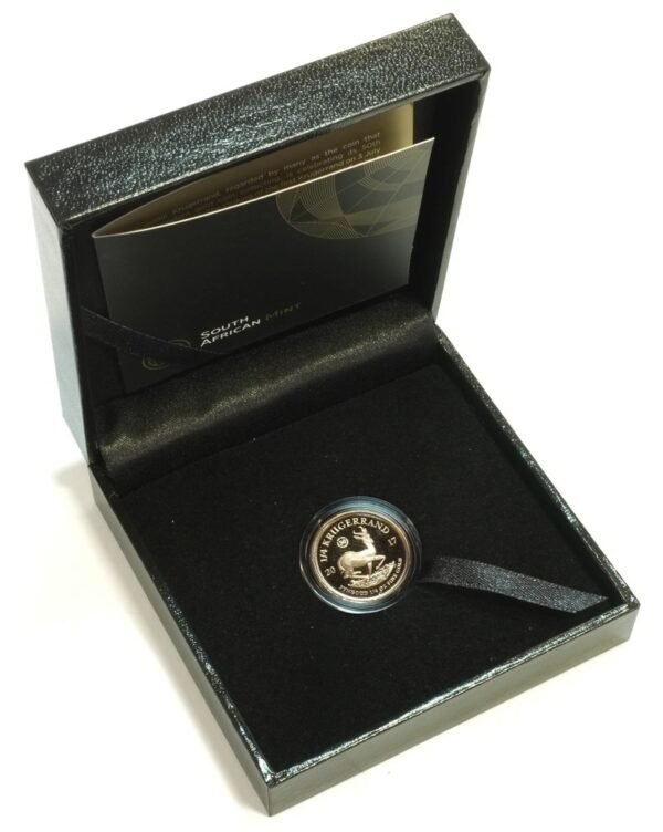 2017 Proof 1/4 oz Krugerrand Gold Coin 50th Anniversary Boxed