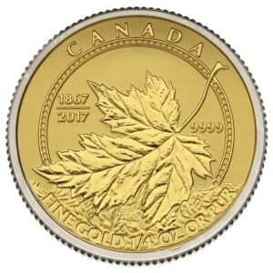 2017 Pure Gold Maple Leaf Fractional Set Boxed