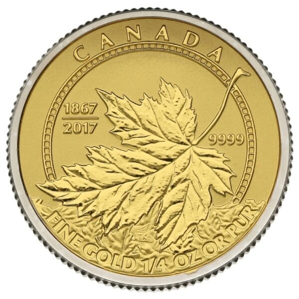 2017 Pure Gold Maple Leaf Fractional Set Boxed - Image 2