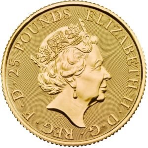 2018 1/4 oz Year of the Dog Gold Coin Royal Mint Lunar Series
