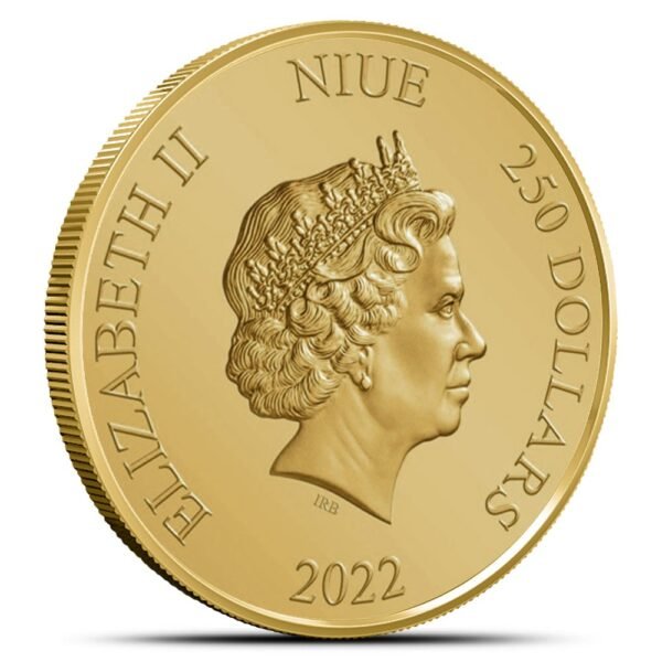 2022 1 oz Proof Niue Gold Mandalorian Bo-Katan Kryze Coin (Box + CoA) - Image 4