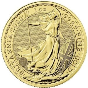 2022 1 oz Gold Britannia Coin NGC MS70