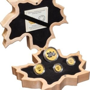 2022 Proof Gold Maple Leaf Fractional Set Boxed