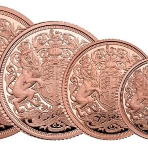 2022 Proof Gold Sovereign 5 Coin Set Queen Elizabeth II Memorial Sovereign Boxed