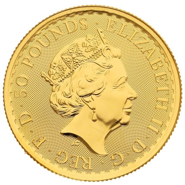 2023 1/2 oz Gold Britannia Coin Queen Elizabeth II - Image 2