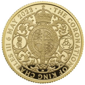 2023 1/4 oz Gold Coronation of King Charles III Proof Coin Boxed