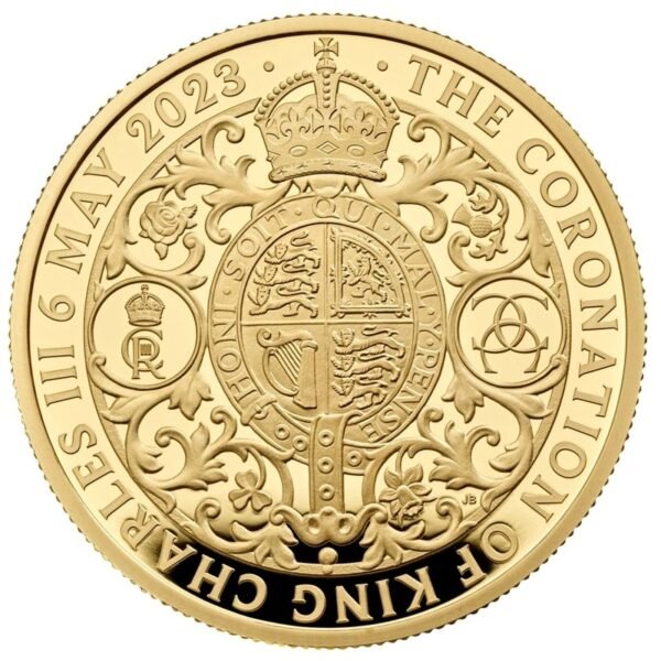 2023 1 oz Gold Coronation of King Charles III Proof Coin Boxed