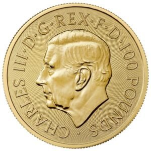 2023 1 oz Bull of Clarence Gold Coin Tudor Beasts
