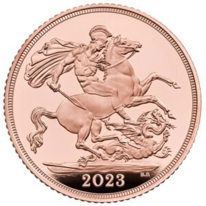 2023 Proof Gold Sovereign 3 Coin Set King Charles III Coronation Boxed