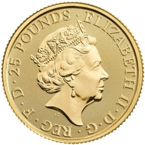 2023 1/4 oz Yale of Beaufort Gold Coin Tudor Beasts