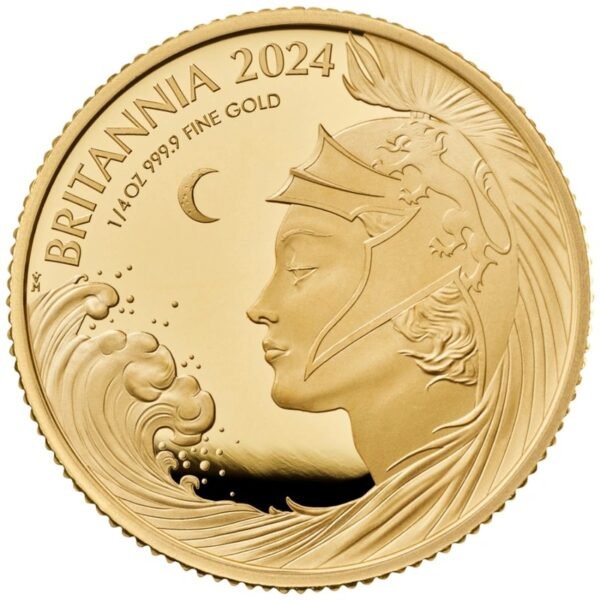 2024 Britannia Three-Coin Gold Proof Set Boxed - Image 3