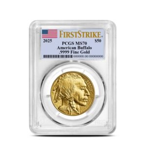 2025 1 oz American Gold Buffalo Coin PCGS MS70 FS
