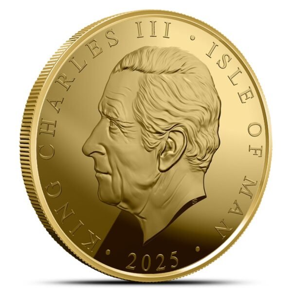 2025 1 oz Isle of Man Gold Angel Coin - Image 2