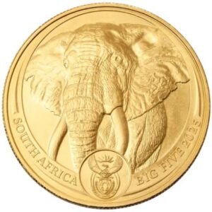 2025 1 oz Elephant Gold Coin Big Five Series